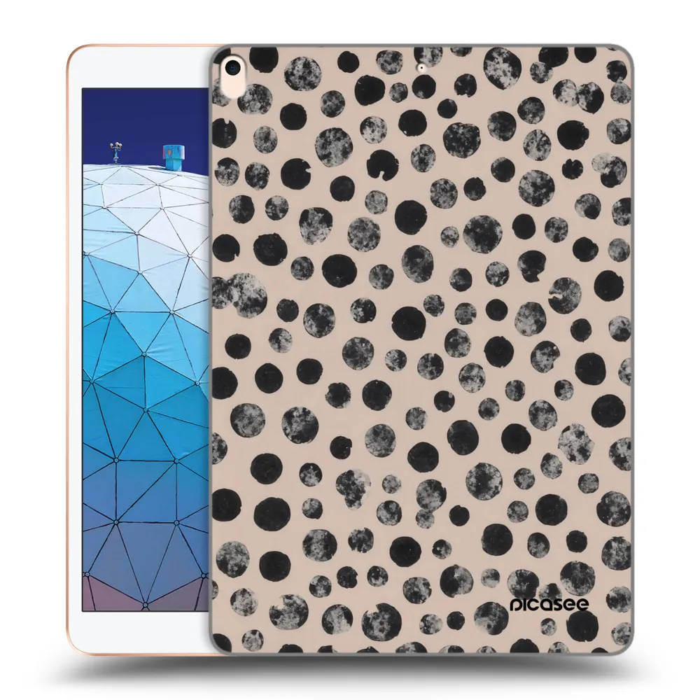 Picasee silikonowe przeźroczyste etui na Apple iPad Air 10.5" 2019 (3.gen) - Dots