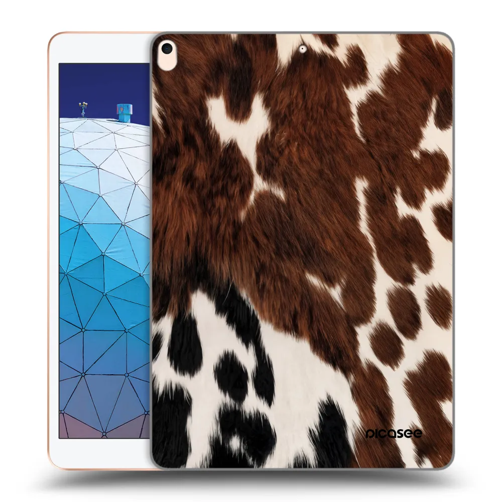 Picasee silikonowe przeźroczyste etui na Apple iPad Air 10.5" 2019 (3.gen) - Rust