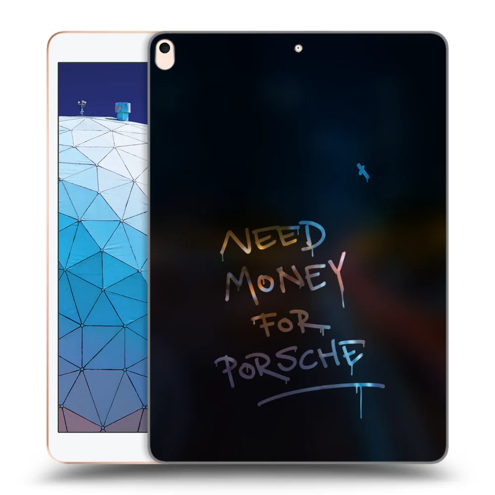 Picasee silikonowe przeźroczyste etui na Apple iPad Air 10.5" 2019 (3.gen) - Neon Nights