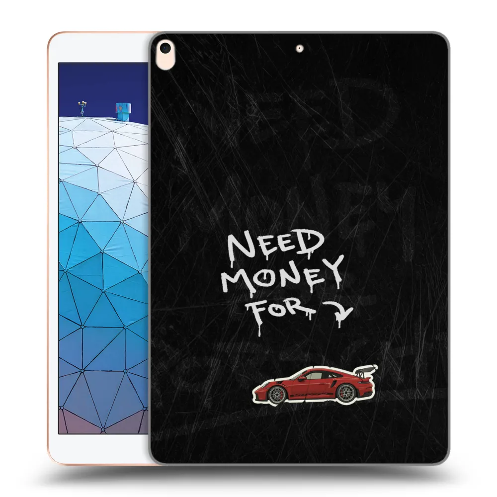 Picasee silikonowe przeźroczyste etui na Apple iPad Air 10.5" 2019 (3.gen) - Track Mode