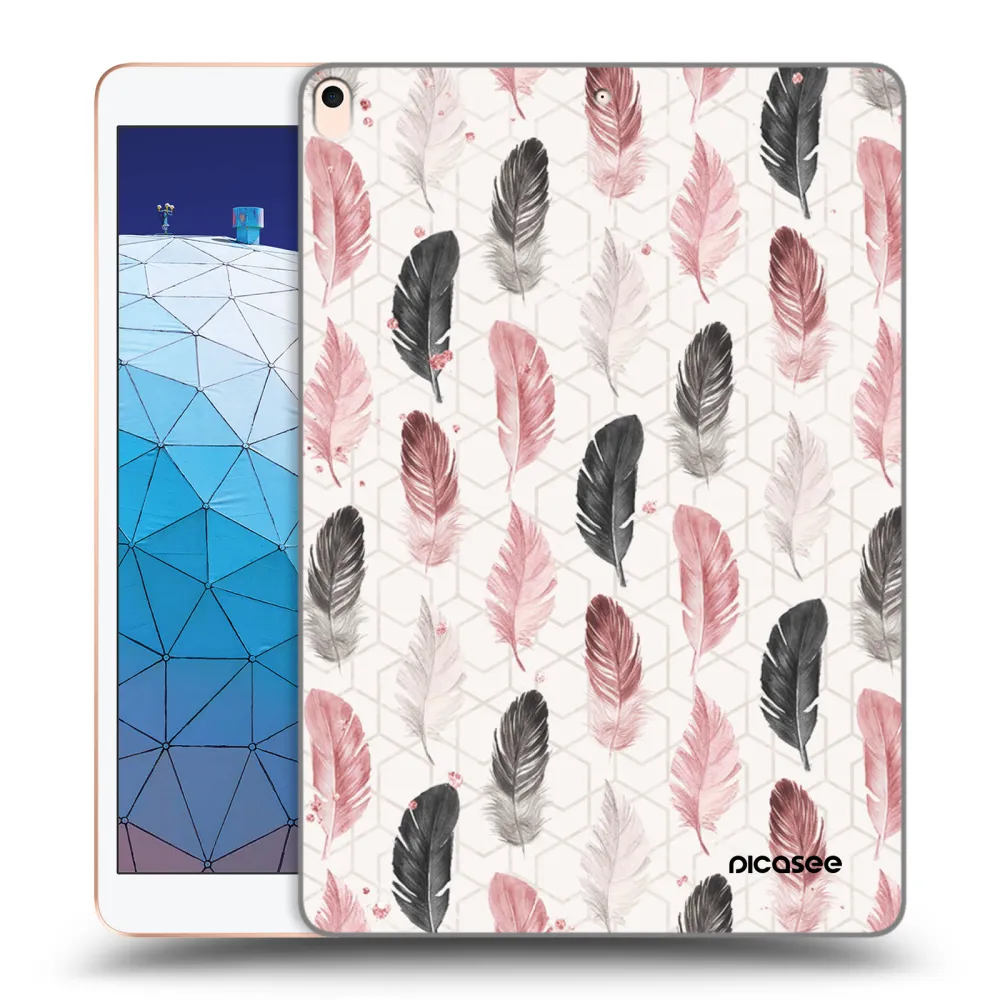 Picasee silikonowe przeźroczyste etui na Apple iPad Air 10.5" 2019 (3.gen) - Feder 2