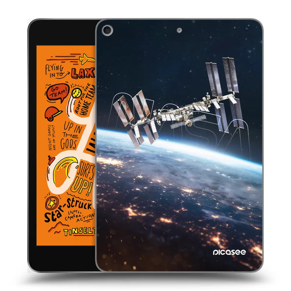 Picasee silikonowe przeźroczyste etui na Apple iPad mini 2019 (5. gen) - Station