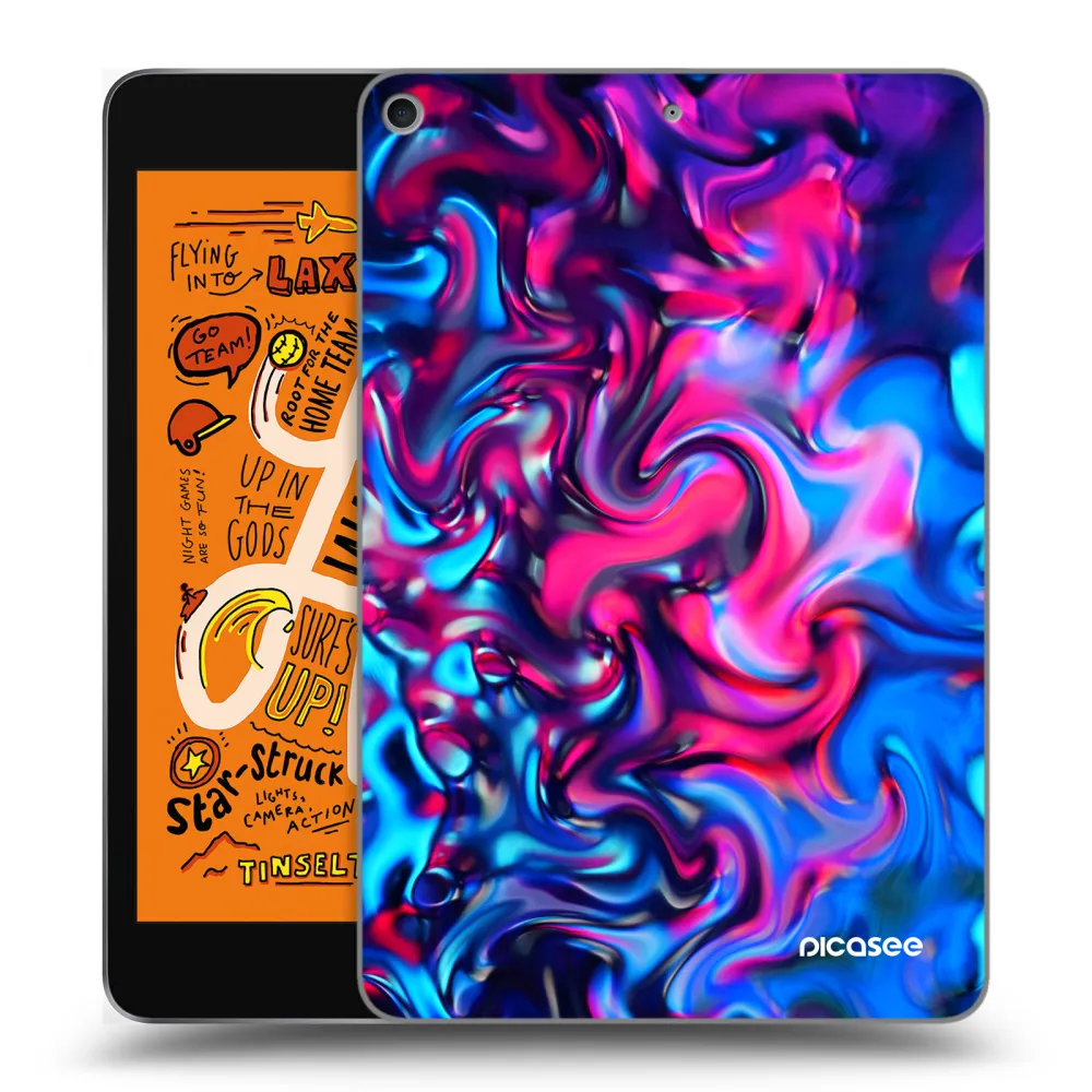 Picasee silikonowe przeźroczyste etui na Apple iPad mini 2019 (5. gen) - Redlight
