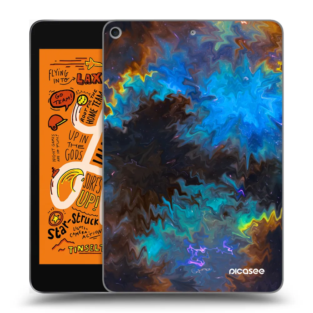 Picasee silikonowe przeźroczyste etui na Apple iPad mini 2019 (5. gen) - Space