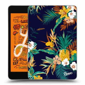 Picasee silikonowe przeźroczyste etui na Apple iPad mini 2019 (5. gen) - Pineapple Color
