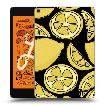 Picasee silikonowe czarne etui na Apple iPad mini 2019 (5. gen) - Lemon