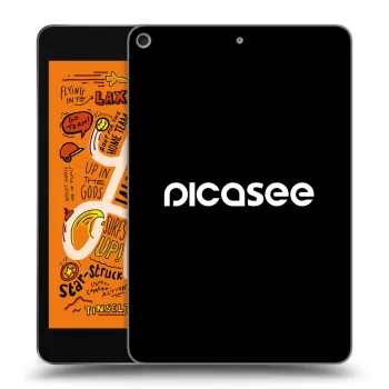 Picasee silikonowe czarne etui na Apple iPad mini 2019 (5. gen) - Picasee - new logo - white