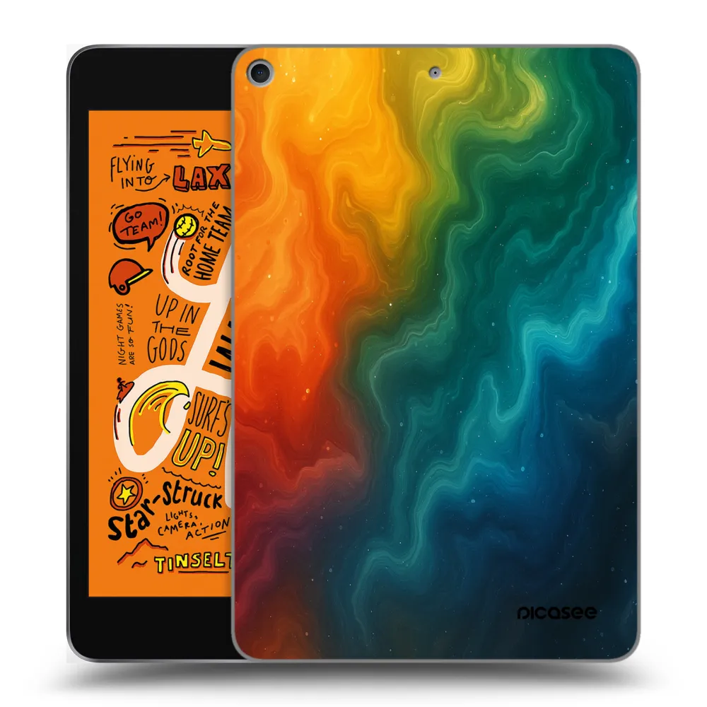 Picasee silikonowe przeźroczyste etui na Apple iPad mini 2019 (5. gen) - Solar