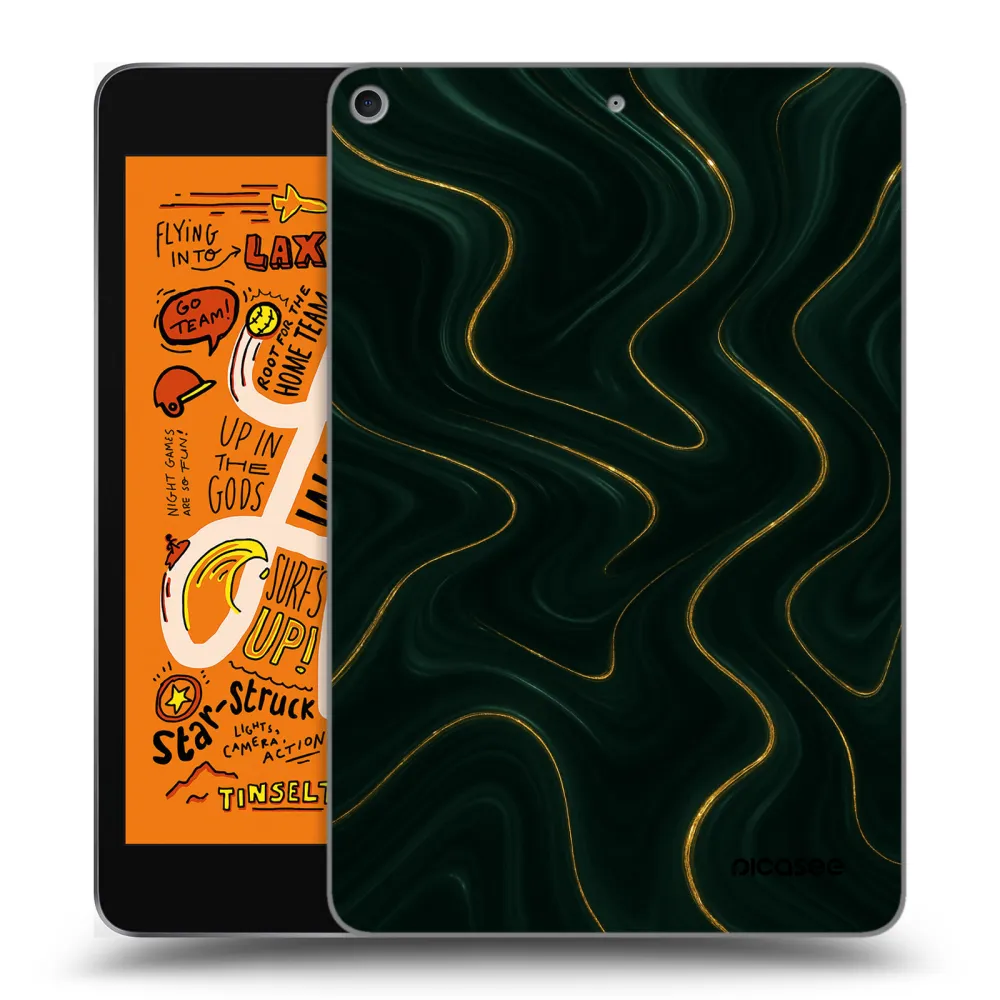 Picasee silikonowe przeźroczyste etui na Apple iPad mini 2019 (5. gen) - Vawes