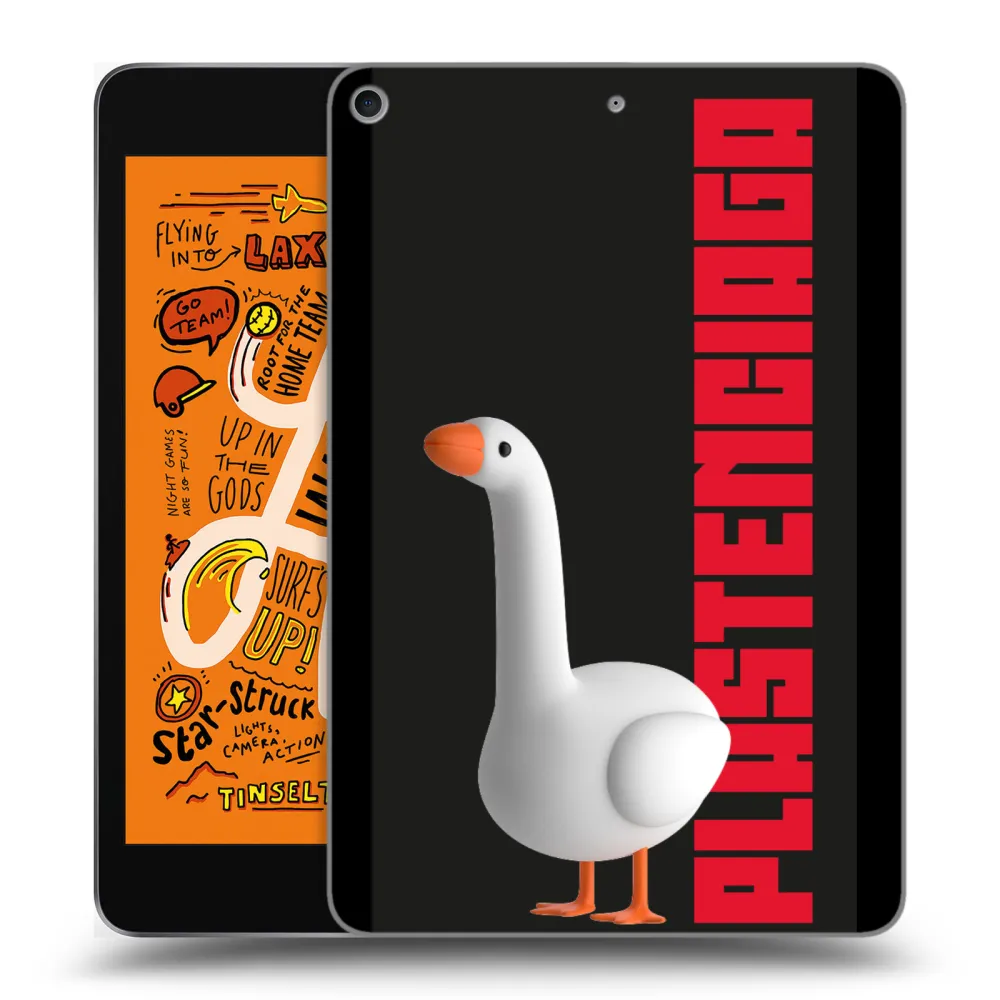 Picasee silikonowe przeźroczyste etui na Apple iPad mini 2019 (5. gen) - Kiky Ricky