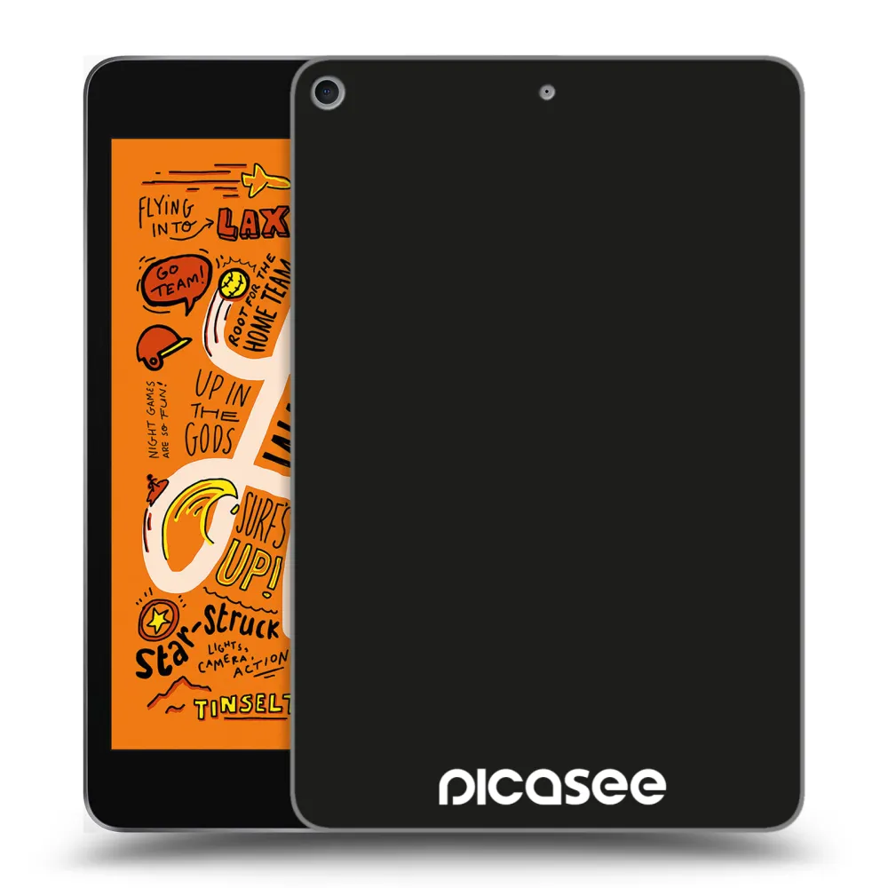 Picasee silikonowe przeźroczyste etui na Apple iPad mini 2019 (5. gen) - Picasee