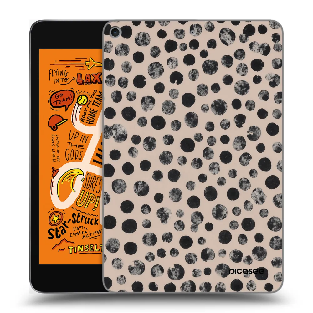 Picasee silikonowe przeźroczyste etui na Apple iPad mini 2019 (5. gen) - Dots