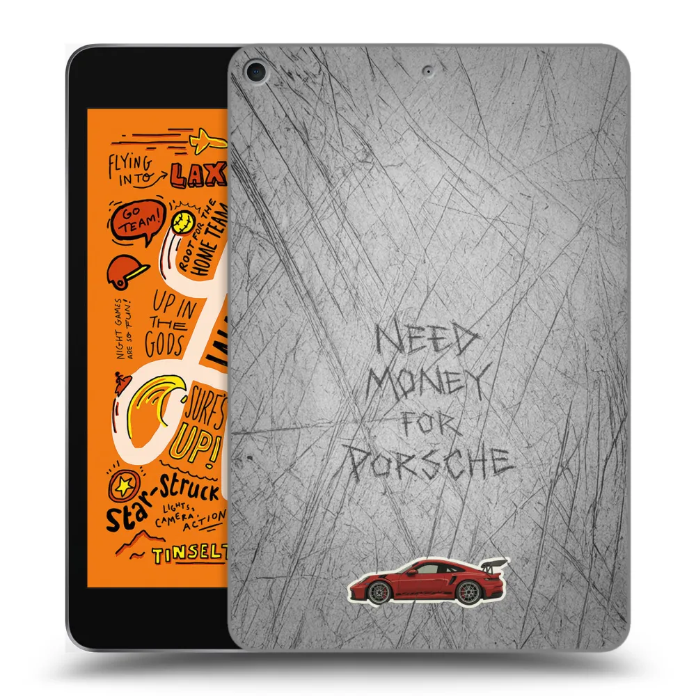 Picasee silikonowe przeźroczyste etui na Apple iPad mini 2019 (5. gen) - Garage Scratch