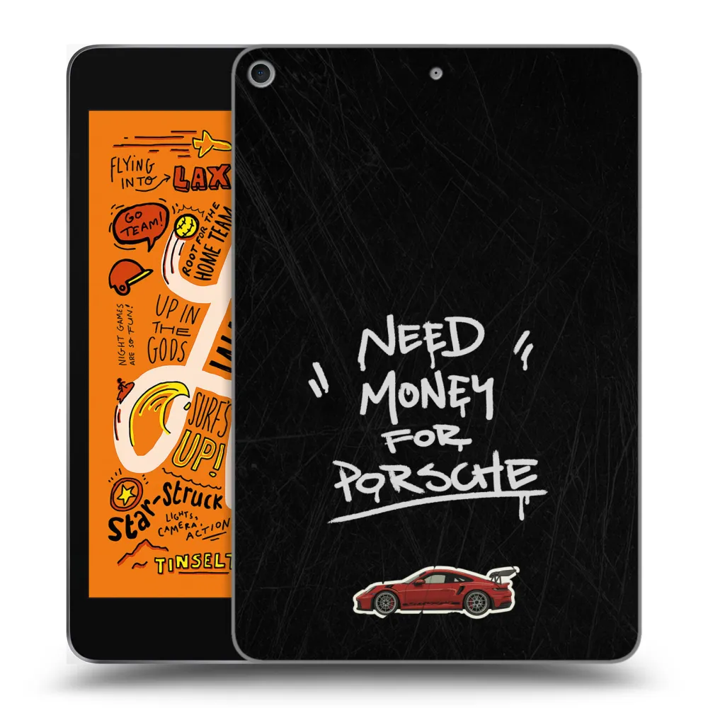 Picasee silikonowe przeźroczyste etui na Apple iPad mini 2019 (5. gen) - Dark Racer
