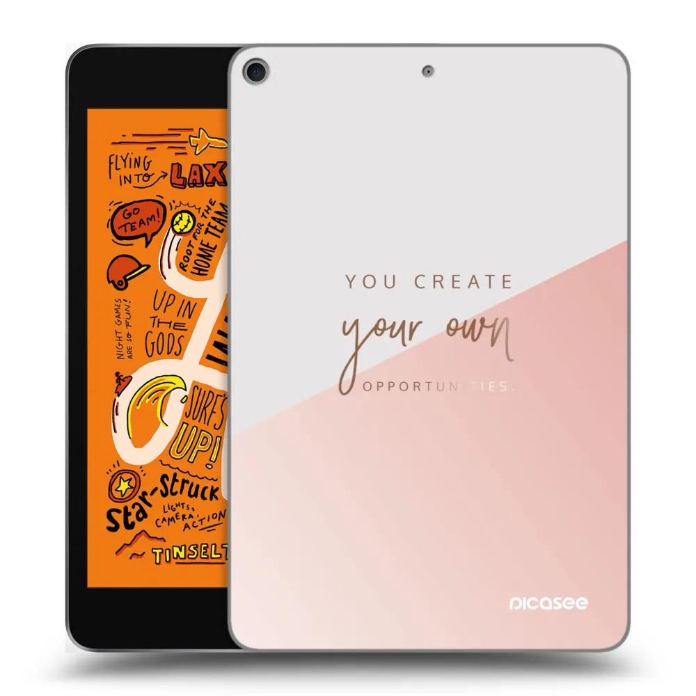 Picasee silikonowe przeźroczyste etui na Apple iPad mini 2019 (5. gen) - You create your own opportunities