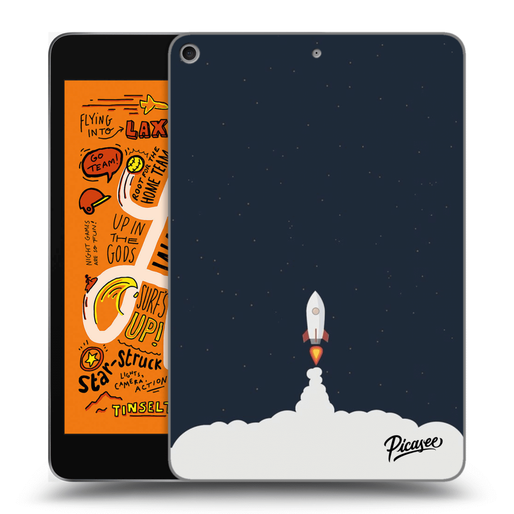 Picasee silikonowe przeźroczyste etui na Apple iPad mini 2019 (5. gen) - Astronaut 2