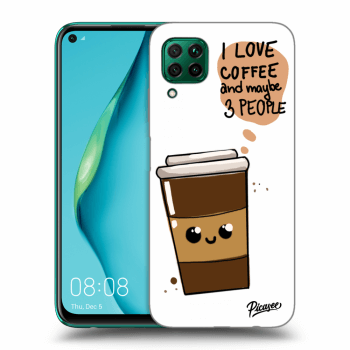 Etui na Huawei P40 Lite - Cute coffee