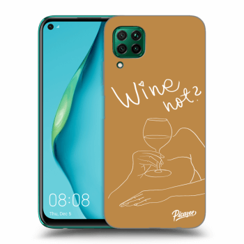 Picasee ULTIMATE CASE pro Huawei P40 Lite - Wine not