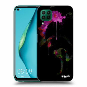 Picasee ULTIMATE CASE pro Huawei P40 Lite - Peony black