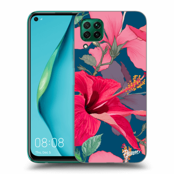 Etui na Huawei P40 Lite - Hibiscus