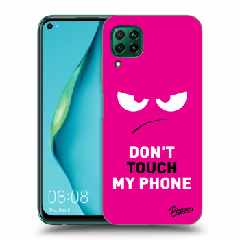 Picasee ULTIMATE CASE pro Huawei P40 Lite - Angry Eyes - Pink