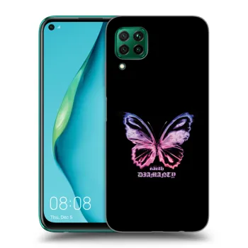 Etui na Huawei P40 Lite - Diamanty Purple