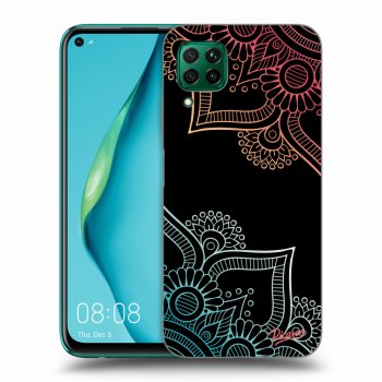 Etui na Huawei P40 Lite - Flowers pattern