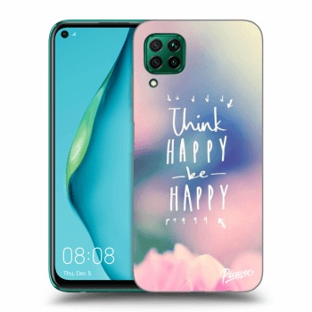 Etui na Huawei P40 Lite - Think happy be happy