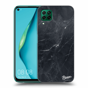 Etui na Huawei P40 Lite - Black marble