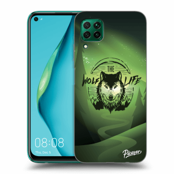 Etui na Huawei P40 Lite - Wolf life