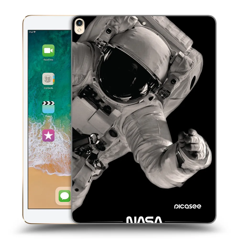 Picasee silikonowe przeźroczyste etui na Apple iPad Pro 10.5" 2017 (2. gen) - Astronaut Big