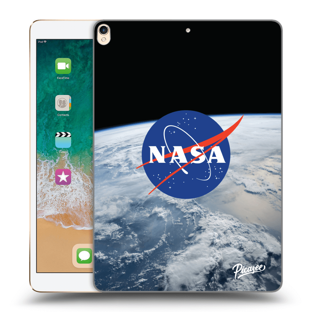 Picasee silikonowe przeźroczyste etui na Apple iPad Pro 10.5" 2017 (2. gen) - Nasa Earth