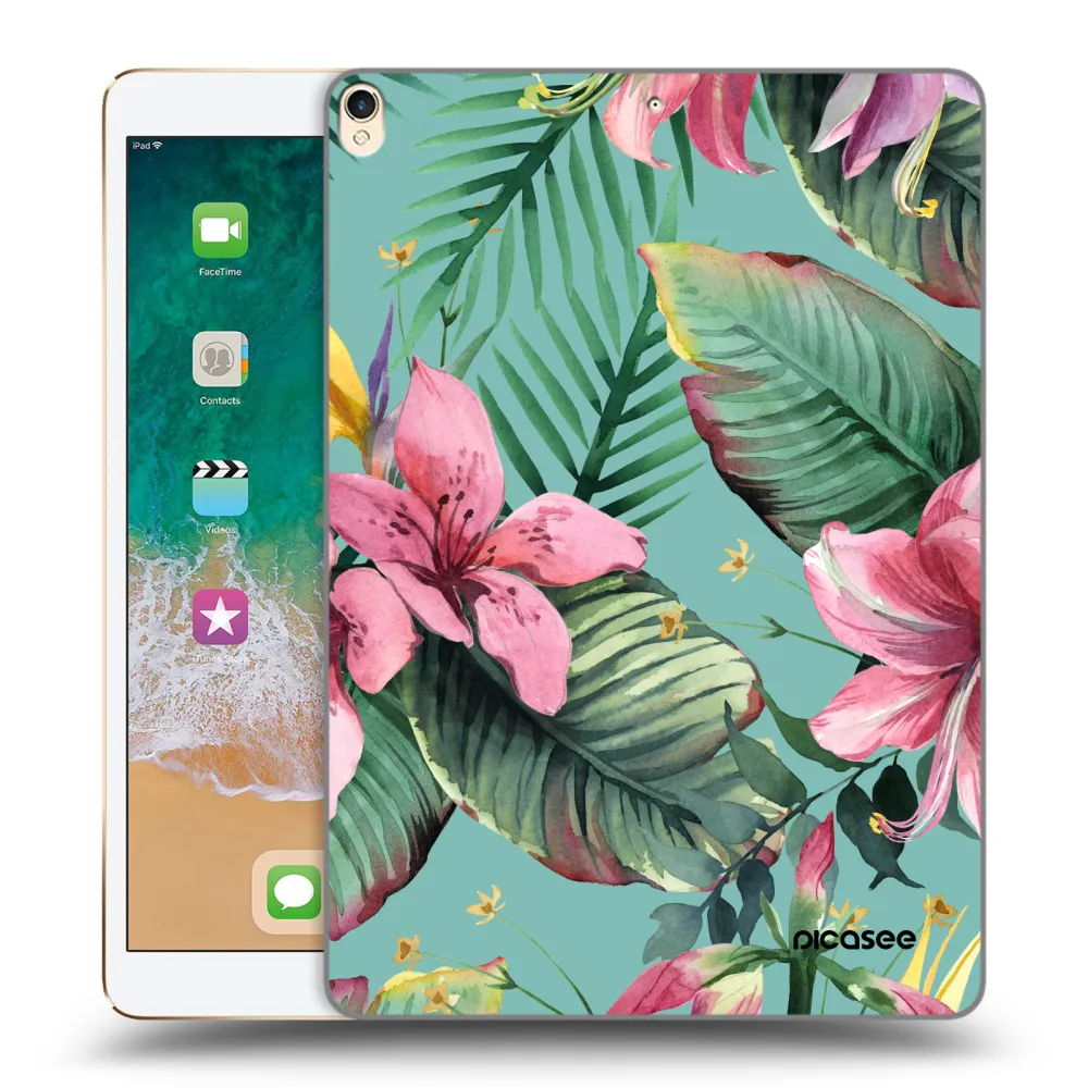 Picasee silikonowe przeźroczyste etui na Apple iPad Pro 10.5" 2017 (2. gen) - Hawaii