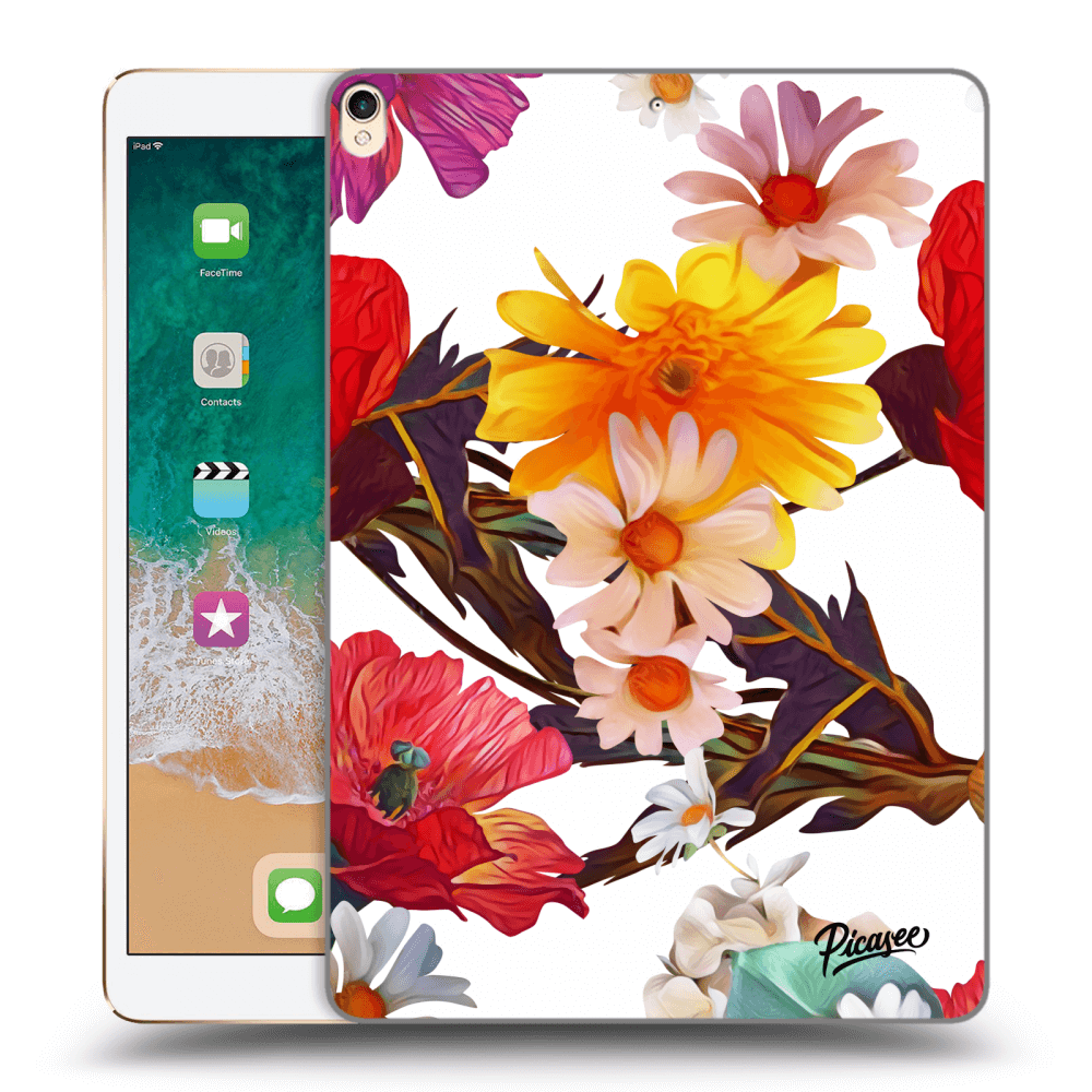Picasee silikonowe przeźroczyste etui na Apple iPad Pro 10.5" 2017 (2. gen) - Meadow