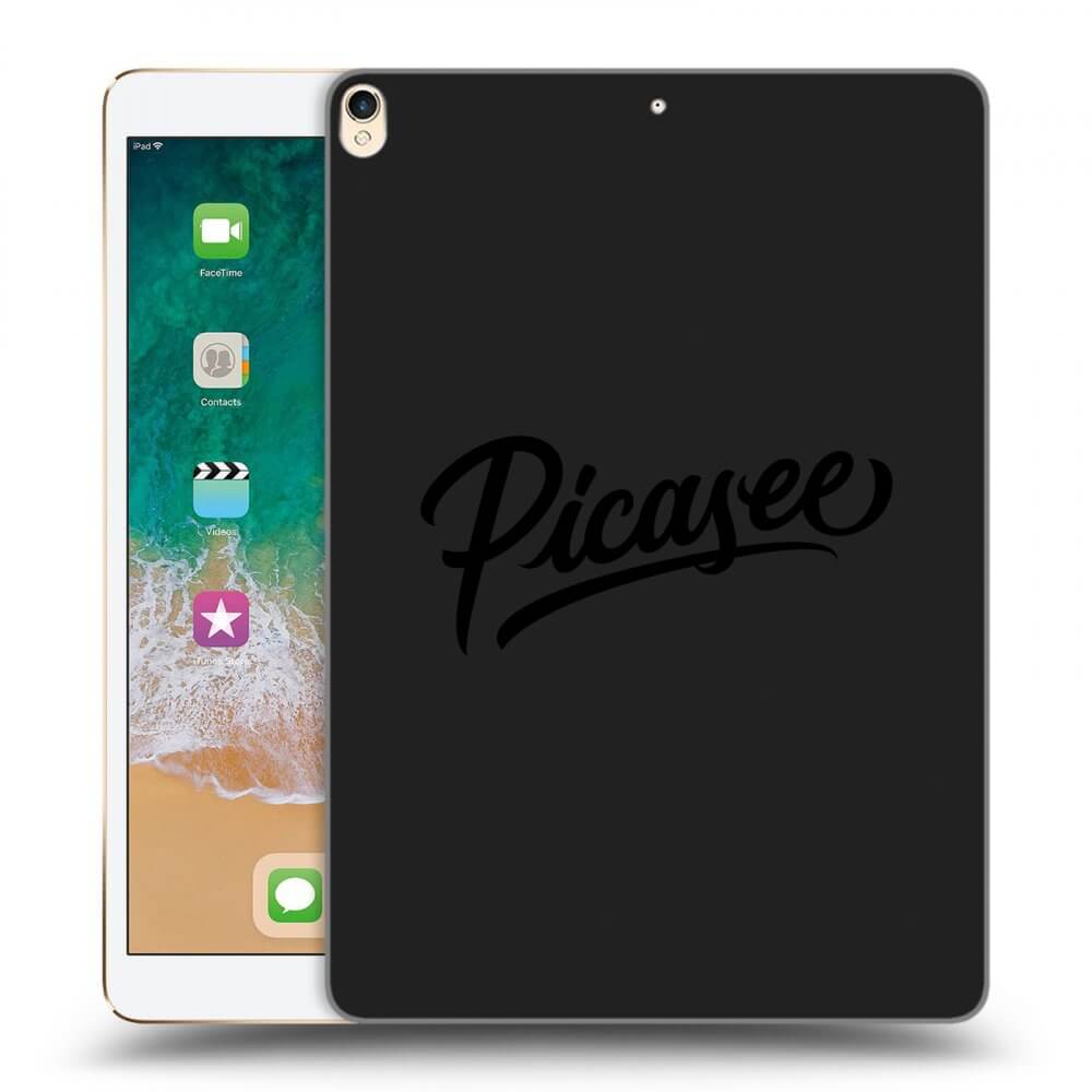 Picasee silikonowe czarne etui na Apple iPad Pro 10.5" 2017 (2. gen) - Picasee - old logo - black