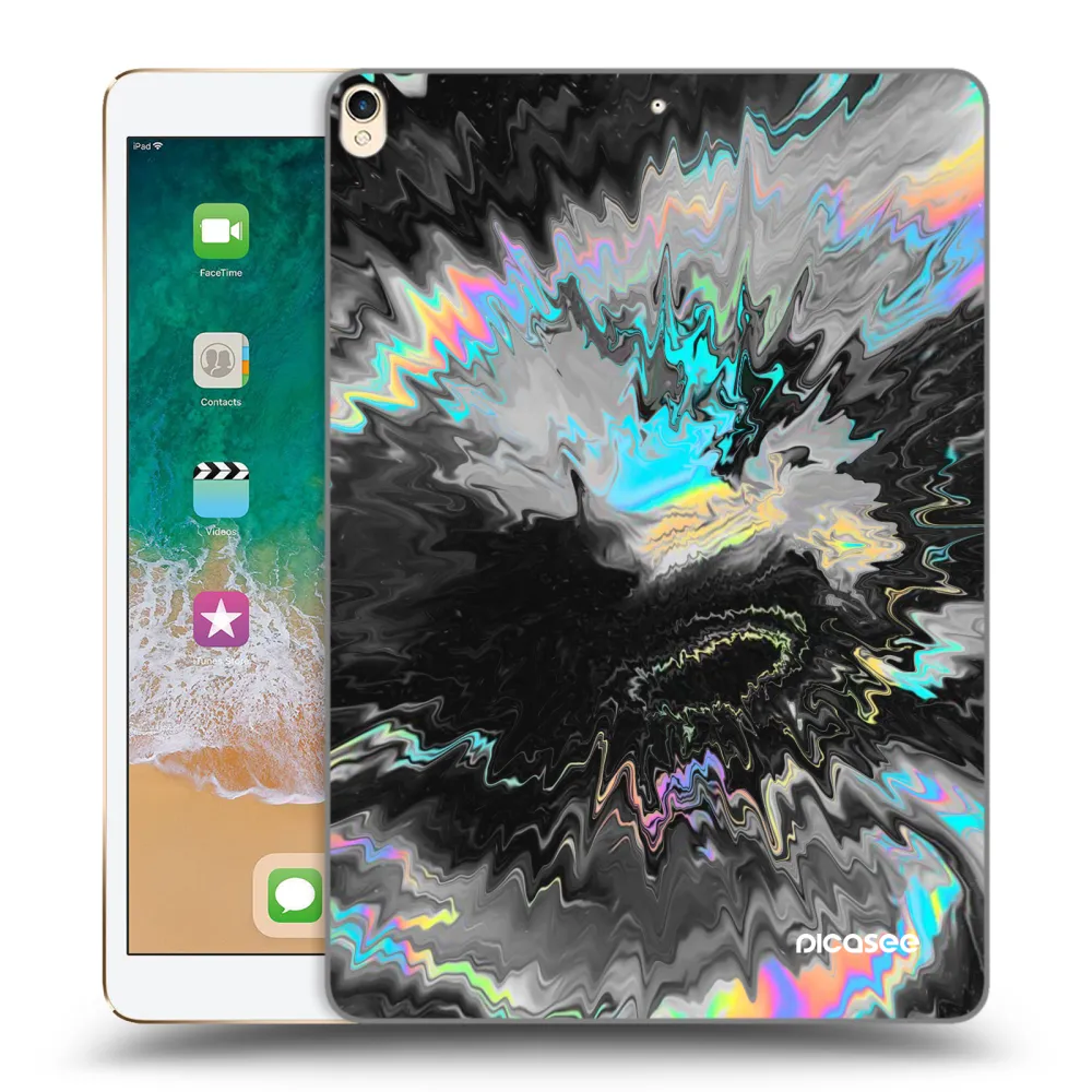Picasee silikonowe przeźroczyste etui na Apple iPad Pro 10.5" 2017 (2. gen) - Magnetic