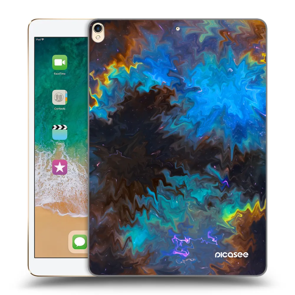 Picasee silikonowe przeźroczyste etui na Apple iPad Pro 10.5" 2017 (2. gen) - Space