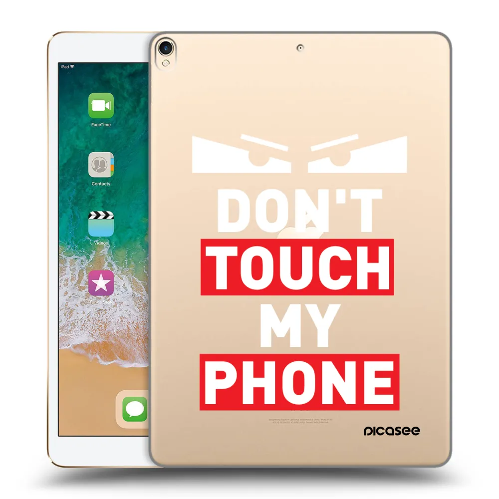 Picasee silikonowe przeźroczyste etui na Apple iPad Pro 10.5" 2017 (2. gen) - Shadow Eye - Transparent