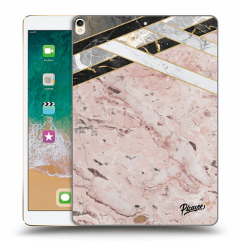 Etui na Apple iPad Pro 10.5" 2017 (2. gen) - Pink geometry