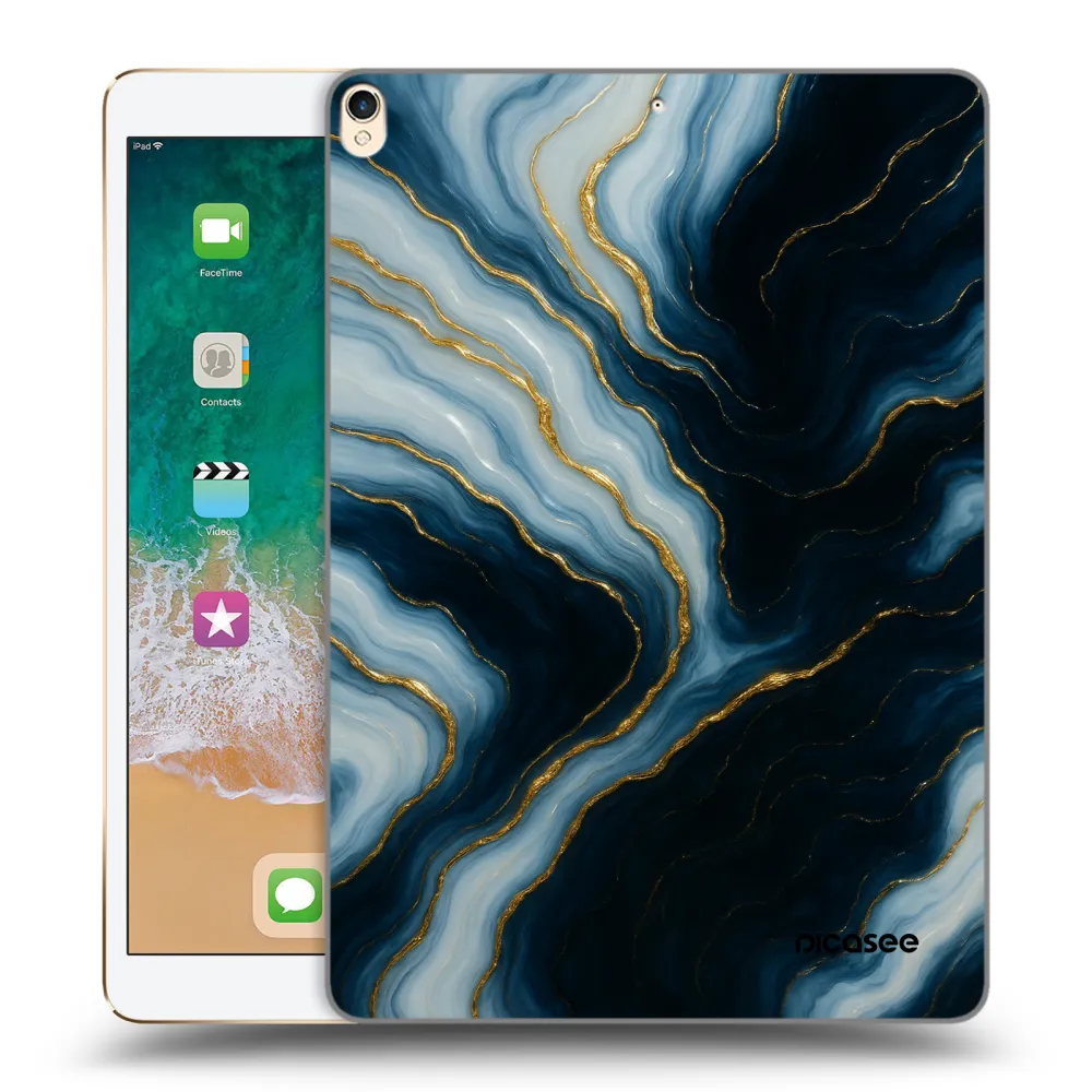 Picasee silikonowe przeźroczyste etui na Apple iPad Pro 10.5" 2017 (2. gen) - Luna