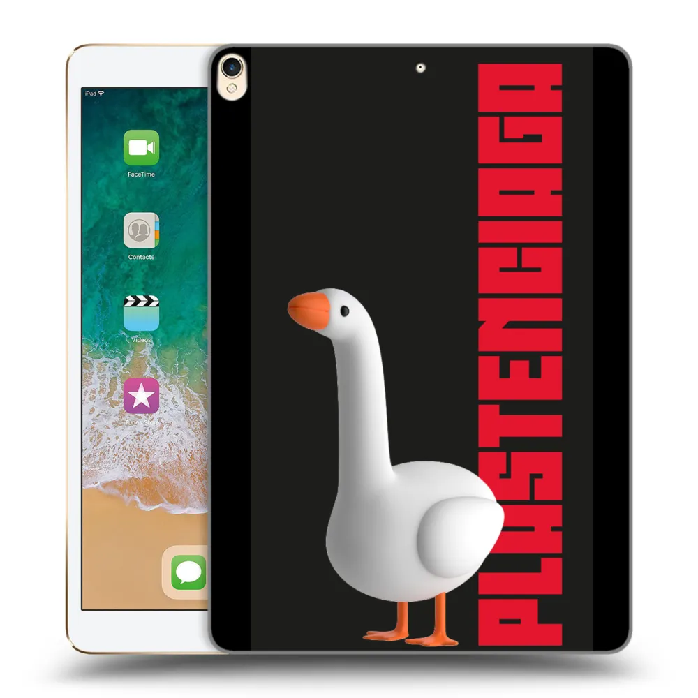 Picasee silikonowe przeźroczyste etui na Apple iPad Pro 10.5" 2017 (2. gen) - Kiky Ricky