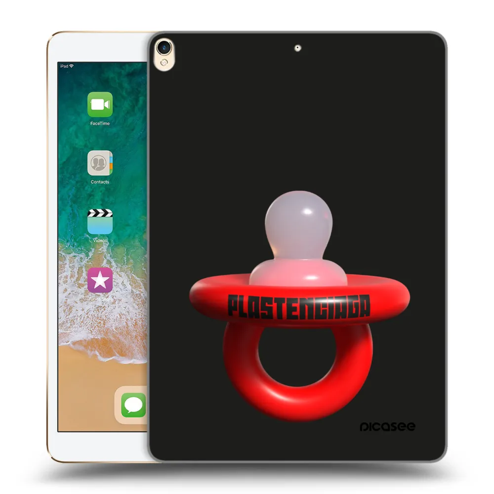 Picasee silikonowe przeźroczyste etui na Apple iPad Pro 10.5" 2017 (2. gen) - Le Dudel