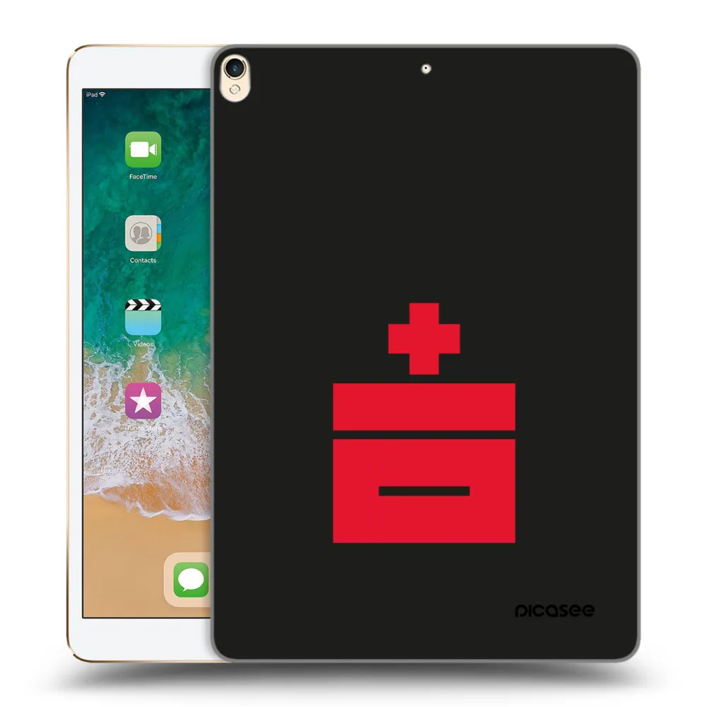 Picasee silikonowe przeźroczyste etui na Apple iPad Pro 10.5" 2017 (2. gen) - Le Plastenciaga
