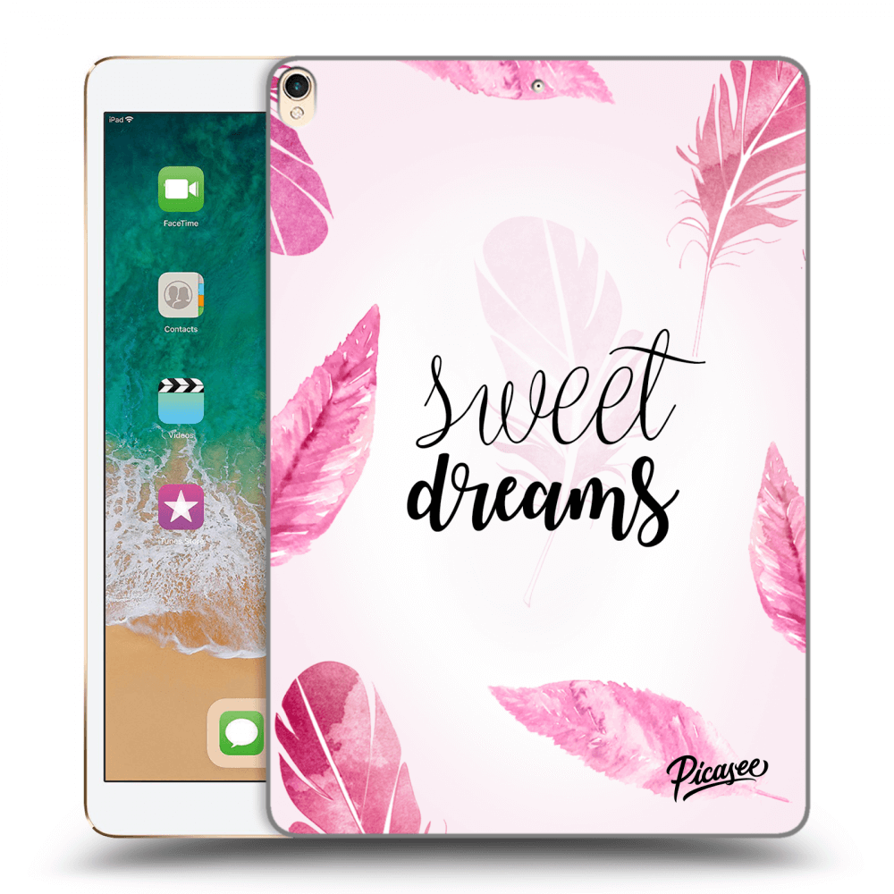 Picasee silikonowe czarne etui na Apple iPad Pro 10.5" 2017 (2. gen) - Sweet dreams