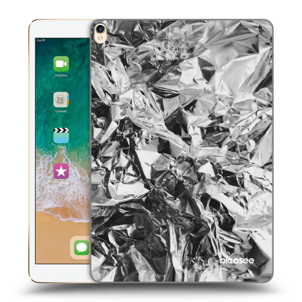 Picasee silikonowe przeźroczyste etui na Apple iPad Pro 10.5" 2017 (2. gen) - Chrome