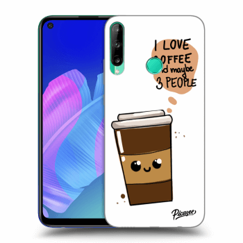 Etui na Huawei P40 Lite E - Cute coffee