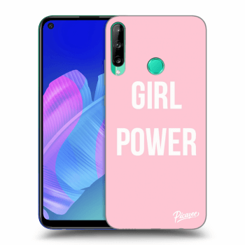 Picasee silikonowe przeźroczyste etui na Huawei P40 Lite E - Girl power