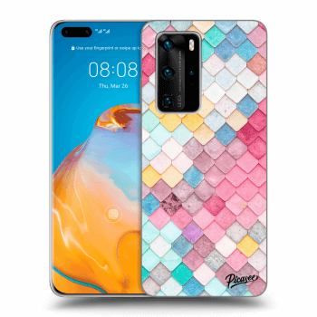 Etui na Huawei P40 Pro - Colorful roof