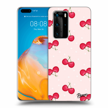 Etui na Huawei P40 Pro - Cherries