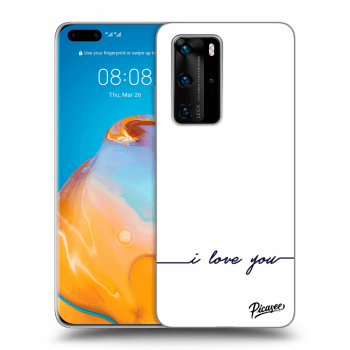 Etui na Huawei P40 Pro - I love you